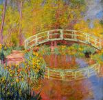 The Japanese Bridge or The Bridge in Monet's Garden